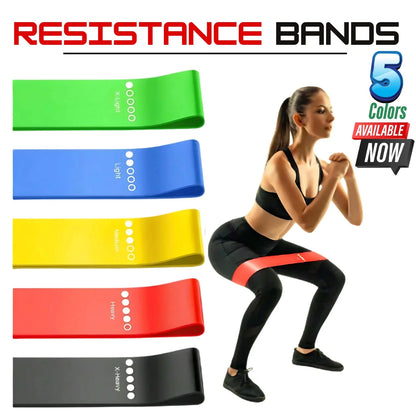 5 Pack Resistance Bands Set