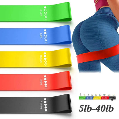 5 Pack Resistance Bands Set